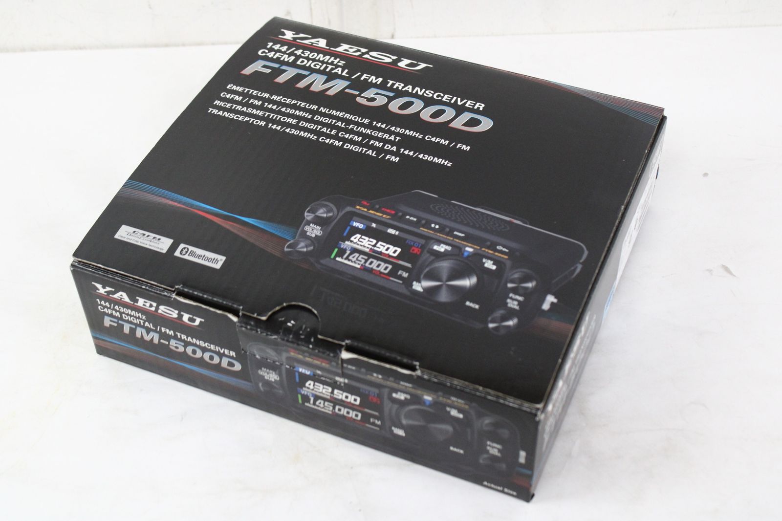 現状品 ヤエス FTM-500D 144/430MHz デュアルバンド トランシーバー