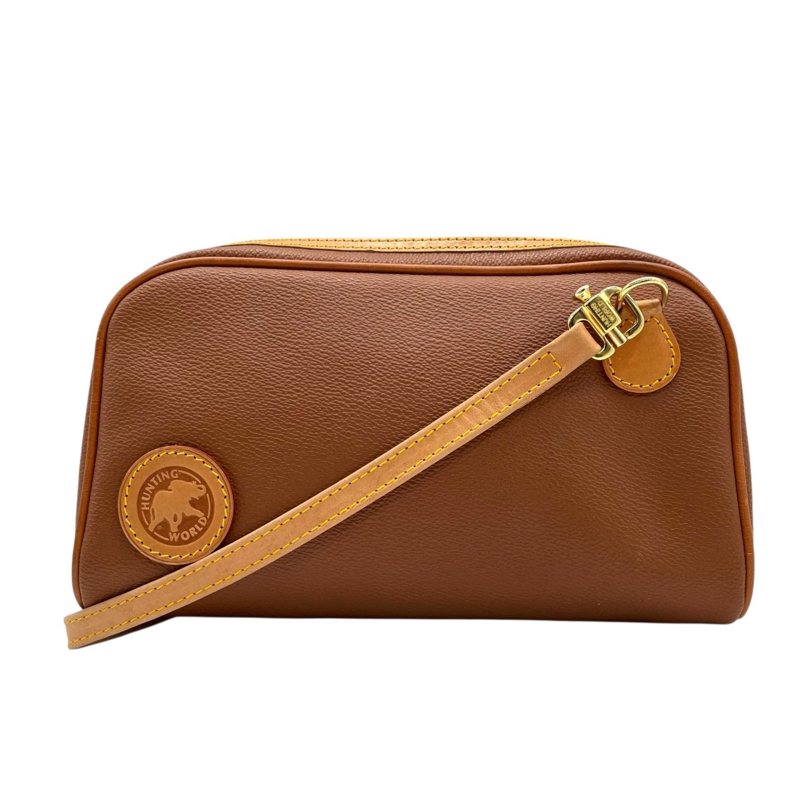 ハンティングワールド HUNTING WORLD ショルダーバッグ ブラウン 茶色