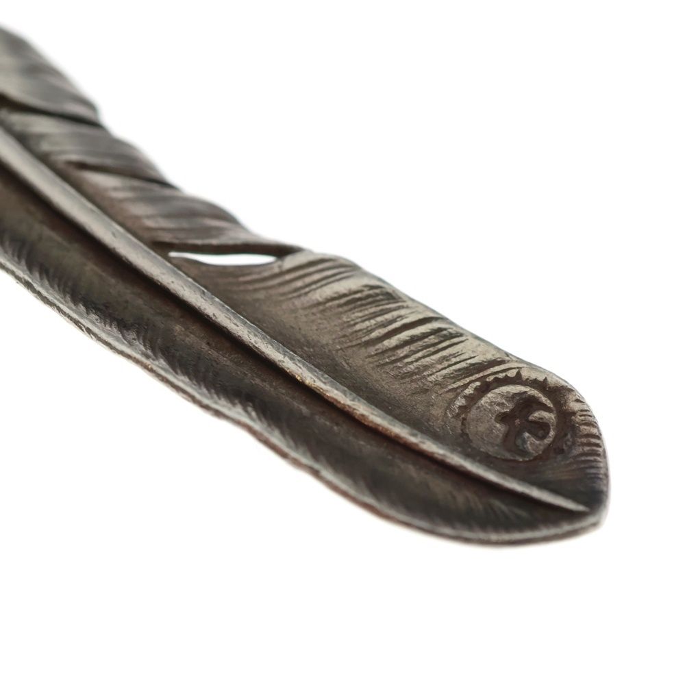 goro's (ゴローズ) 上金金縄ターコイズ特大フェザー 右向き ネックレス