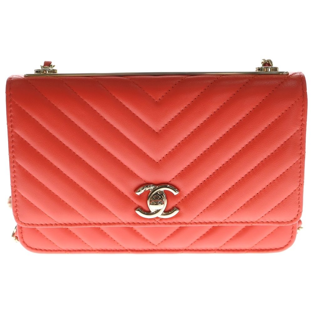 CHANEL (シャネル) シャネル マトラッセ シェブロン チェーン 