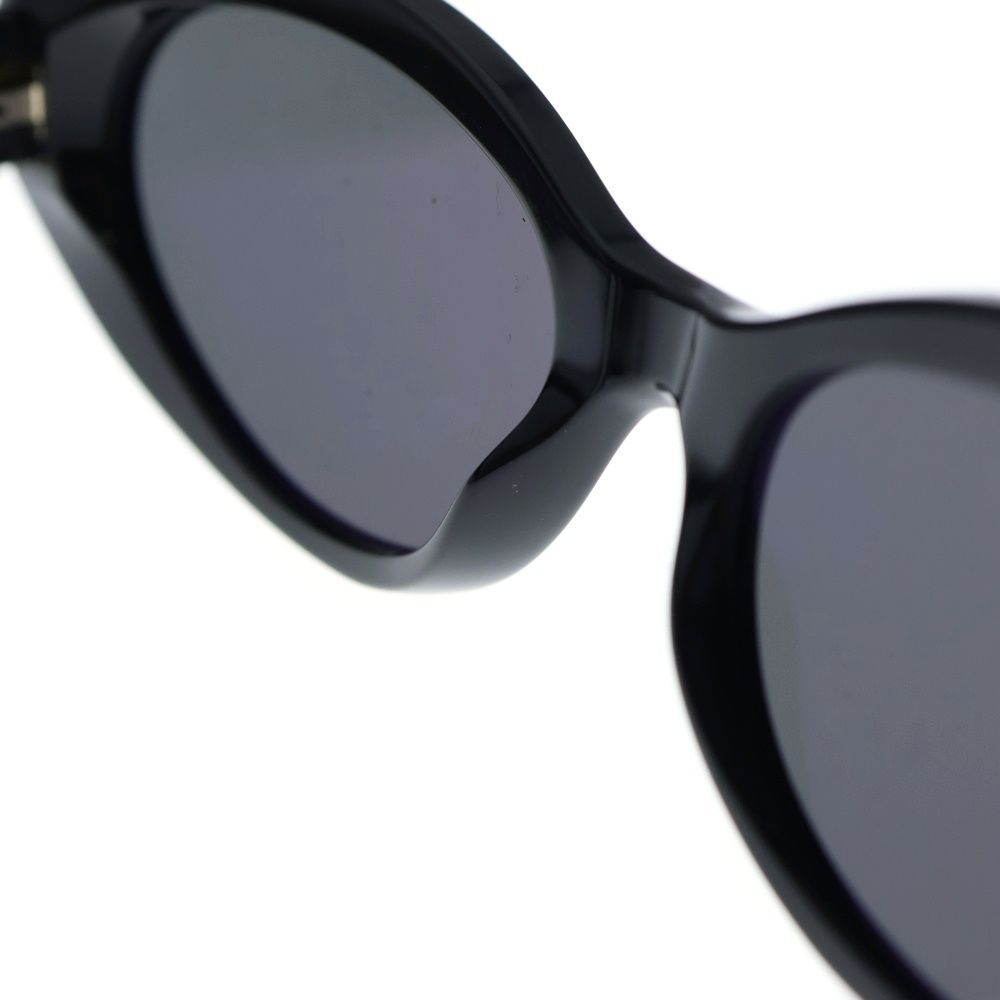 CHANEL (シャネル) ココマーク オーバルシェイプ ブラック サングラス