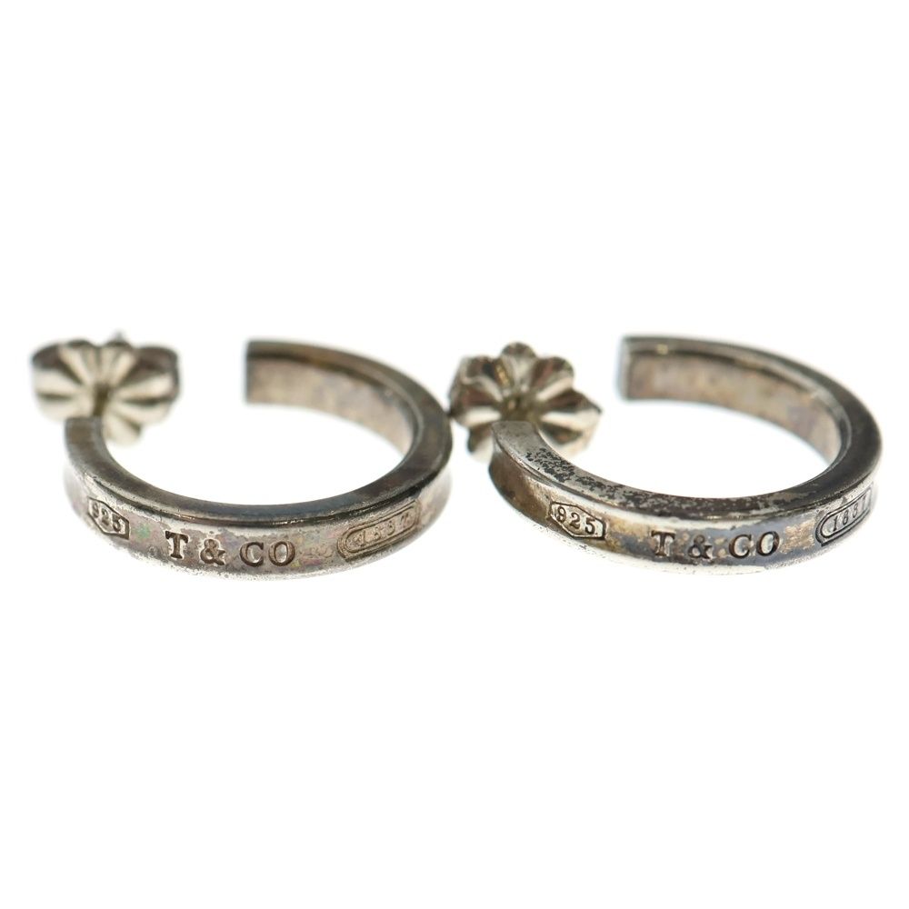 TIFFANY & Co. (ティファニー) 1837 ナローフープピアス シルバー