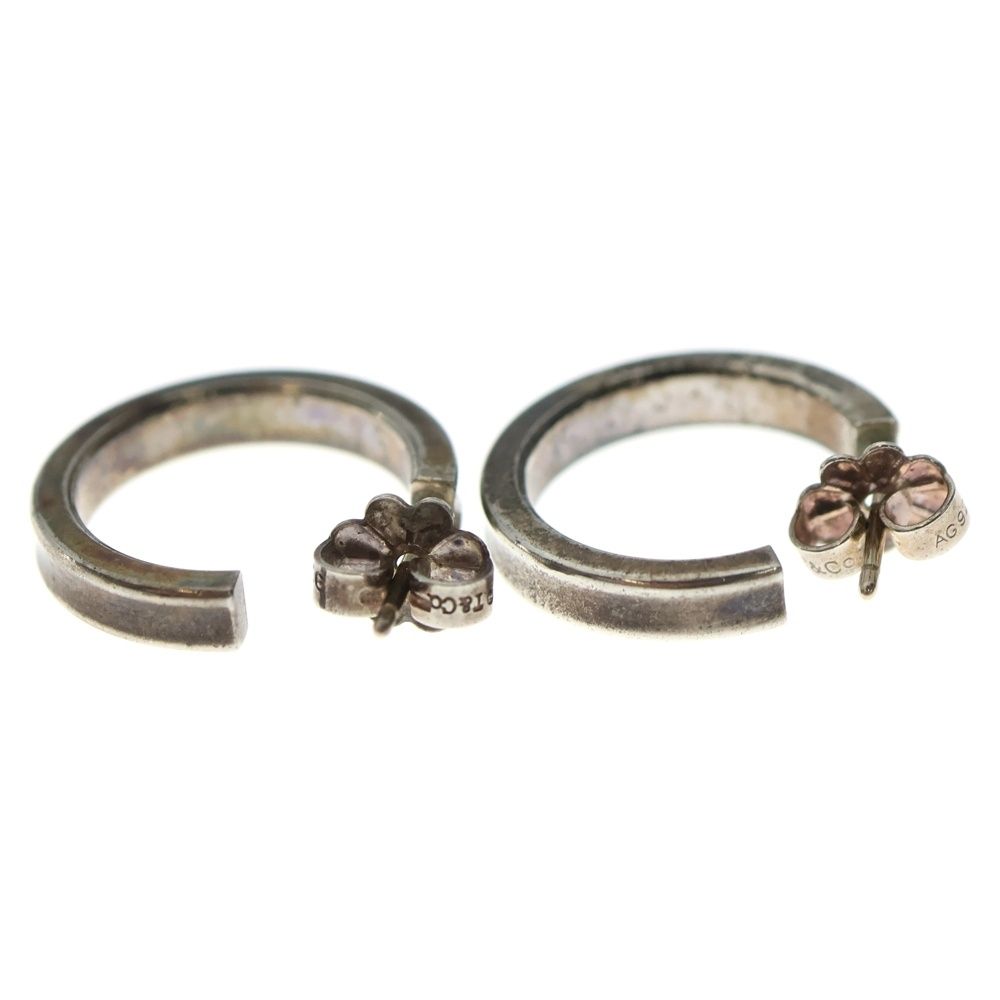 TIFFANY & Co. (ティファニー) 1837 ナローフープピアス シルバー