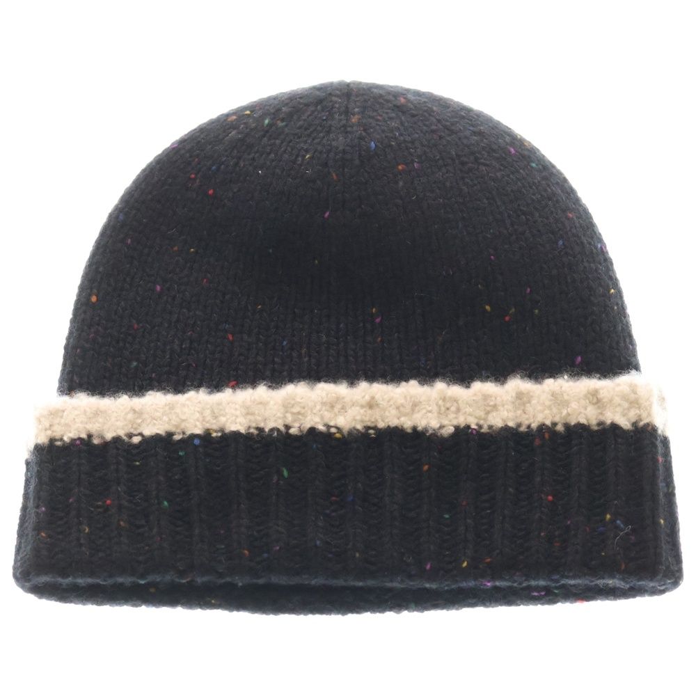 CHANEL (シャネル) ココマーク シルク混 カシミヤ ニットキャップ 帽子