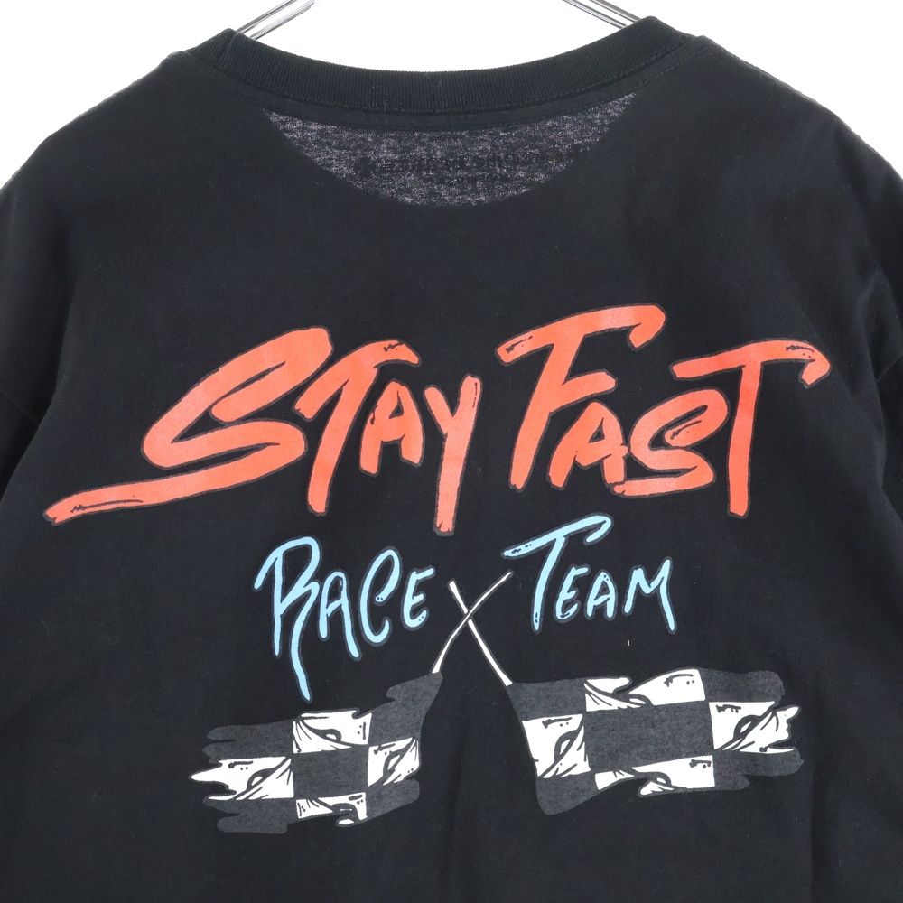 クロムハーツ サイズ:L  PPO STAY FAST RACE TEAM T-SHRT MATTY BOYステイファストプリントTシャツ 中古 GZ11 CHROME HEARTS (クロムハーツ) 22SS ×MATTY BOY PPO STAY FAST RACE