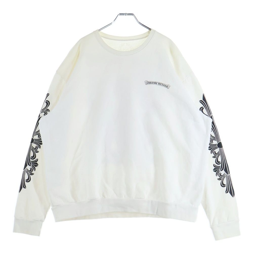 CHROME HEARTS (クロムハーツ) DAGGER EYE CHART SWTSHRT バック英字