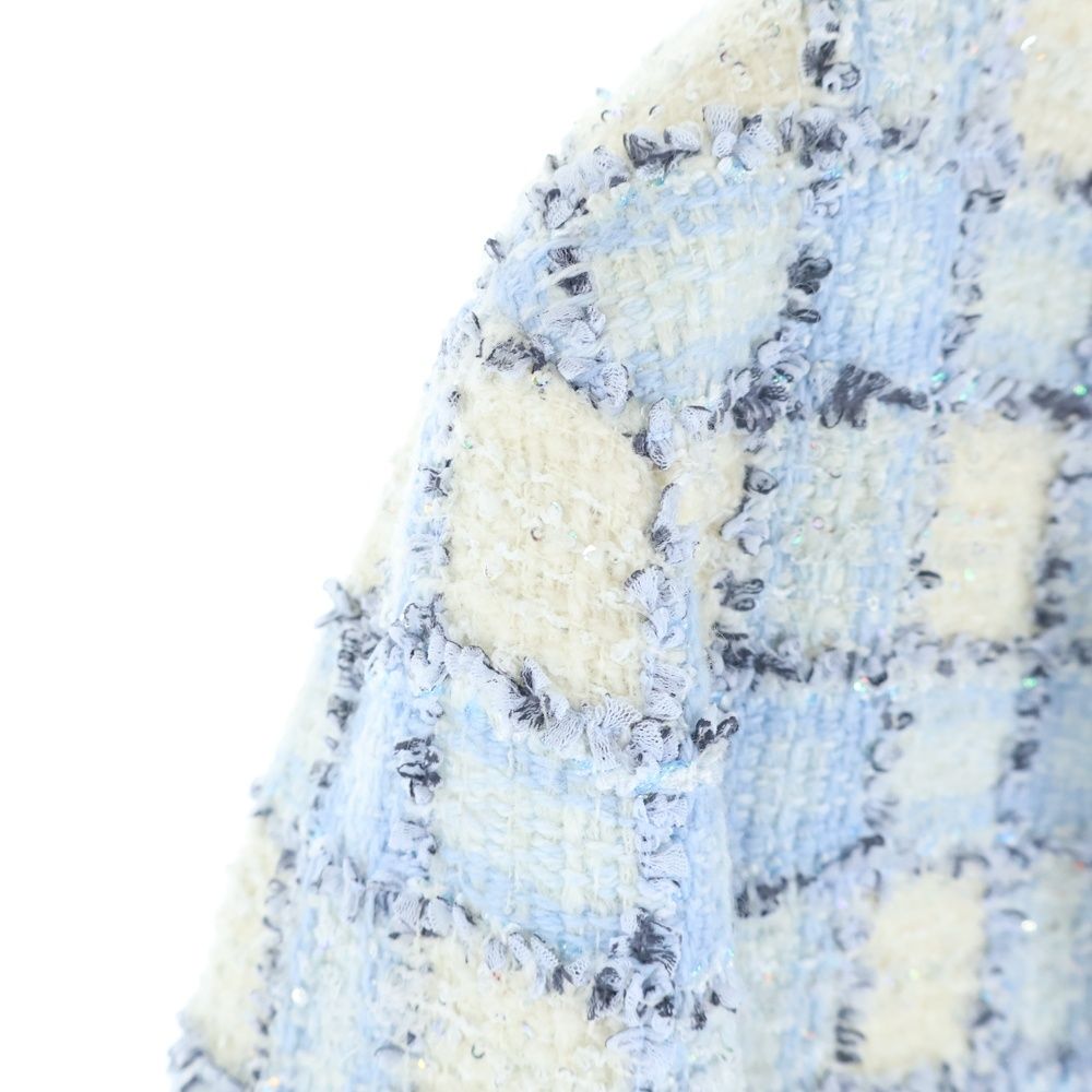 CHANEL (シャネル) 22AW ココマークボタン ラメ スパンコール  