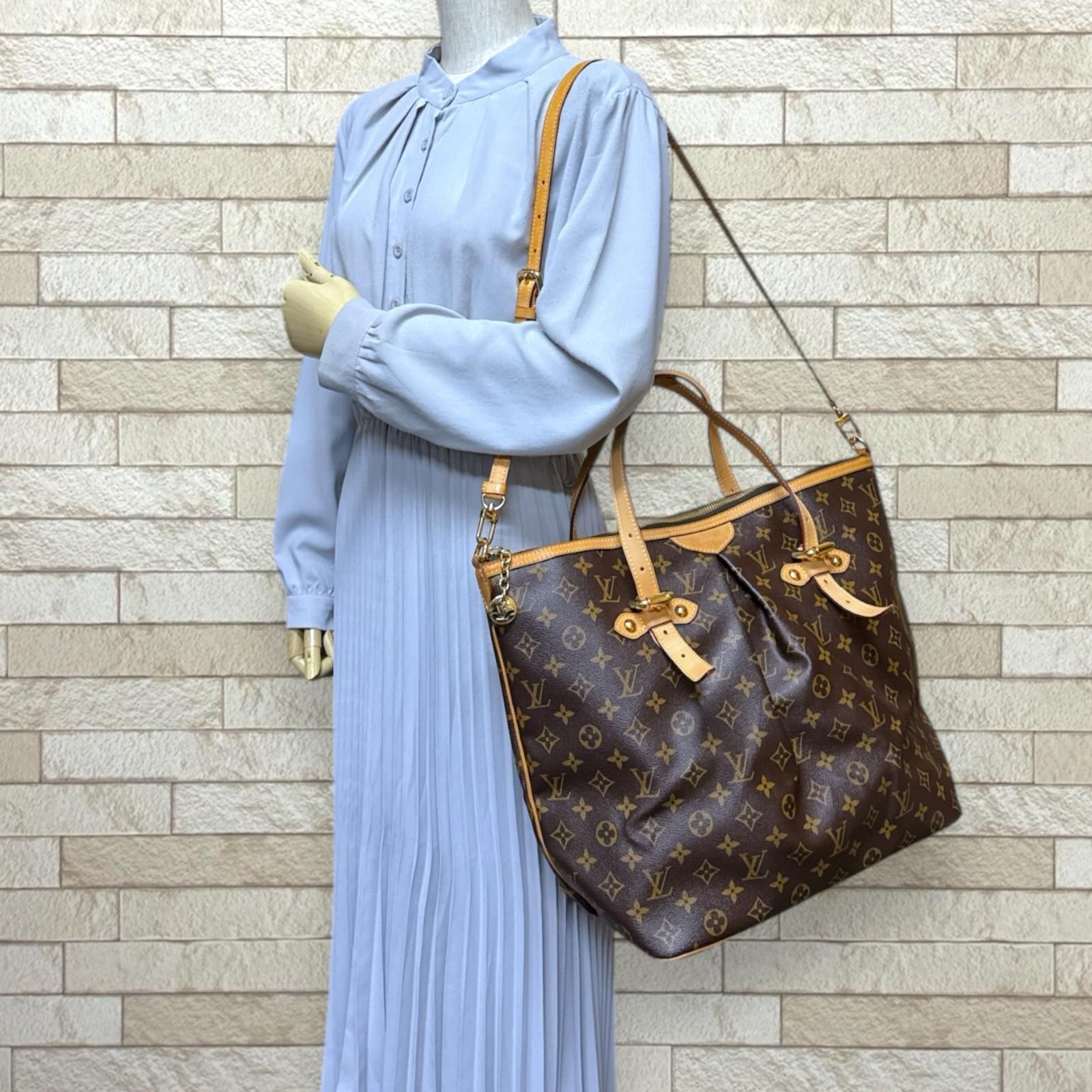 ルイヴィトン パレルモGM モノグラム ショルダーバッグ モノグラム