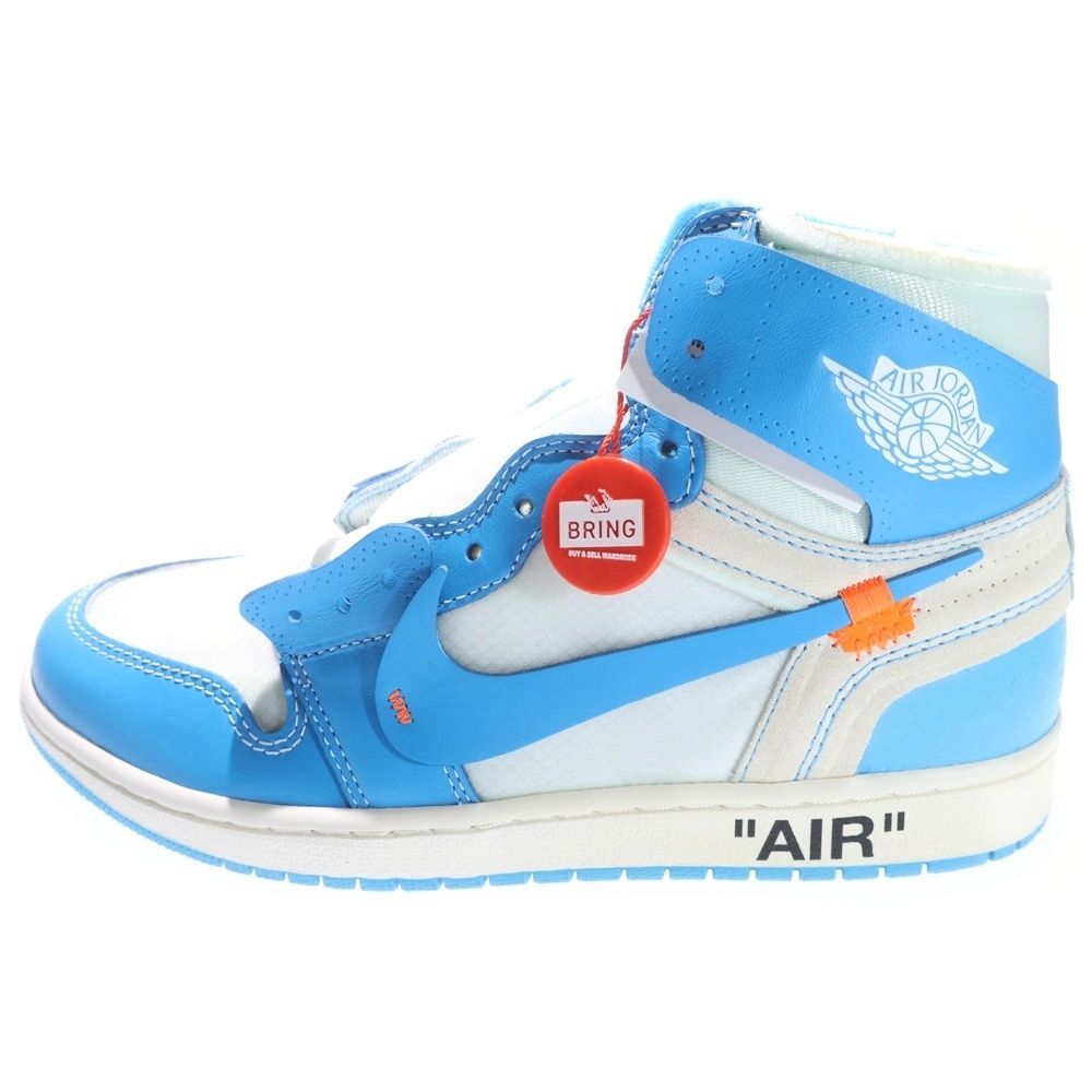 NIKE (ナイキ) ×OFF-WHITE AIR JORDAN 1 POWDER BLUE UNC オフホワイト