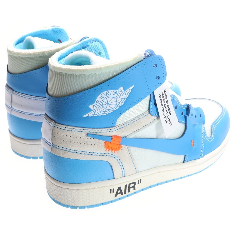 NIKE (ナイキ) ×OFF-WHITE AIR JORDAN 1 POWDER BLUE UNC オフホワイト