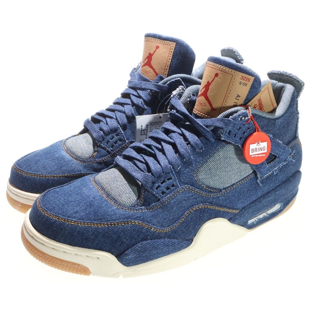 NIKE (ナイキ) ×LEVI'S AIR JORDAN 4 RETRO LEVIS NRG AO2571-401