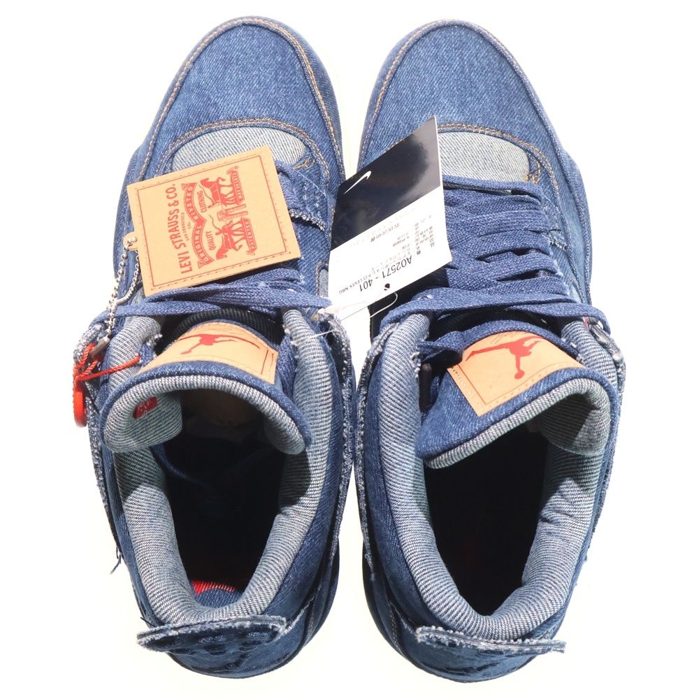 NIKE (ナイキ) ×LEVI'S AIR JORDAN 4 RETRO LEVIS NRG AO2571-401