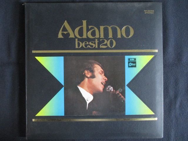 LP/レコード 0298□アダモ/アダモベスト20/OP99005 - メルカリ
