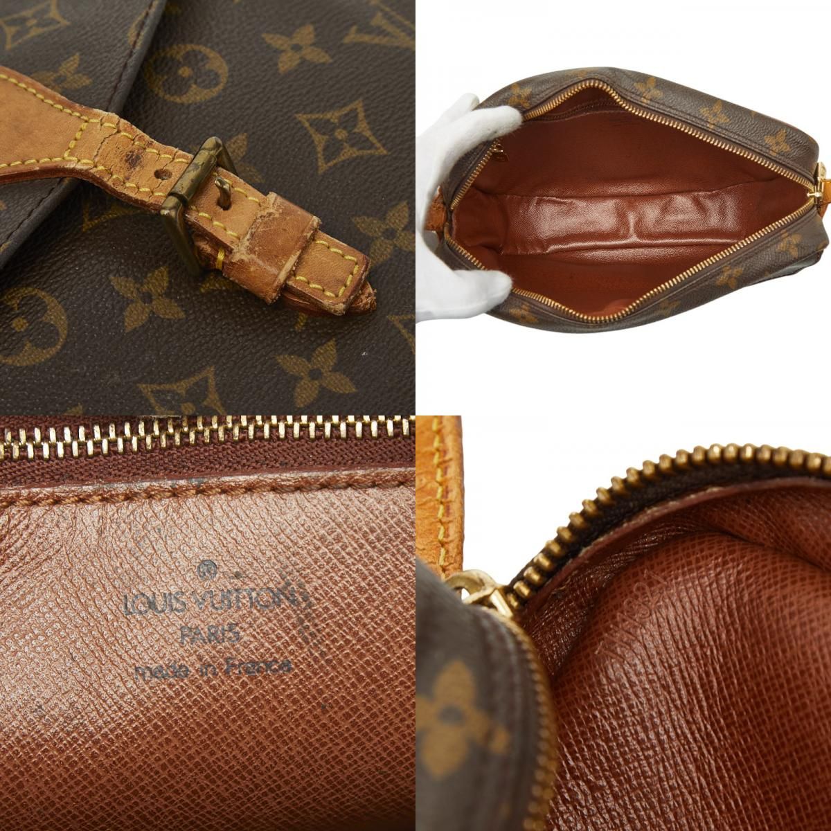 ルイ ヴィトン モノグラム ジュヌフィーユPM 斜め掛け ショルダー