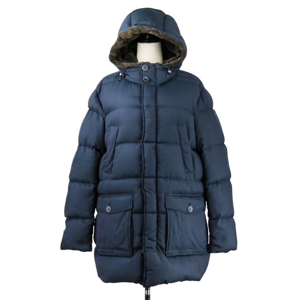 未使用 HERNO ヘルノ FTD MID PEACH ポーラテック ダウンコート