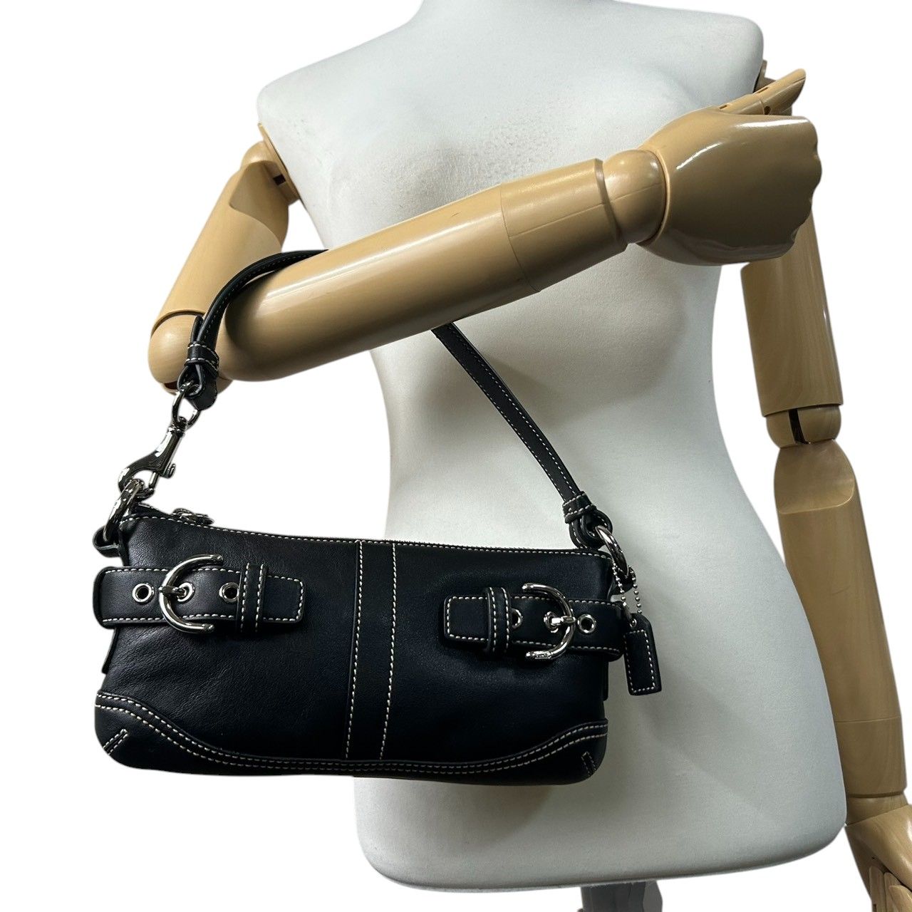 コーチ COACH ソーホー ハンドバッグ アクセサリーポーチ 3551 レザー