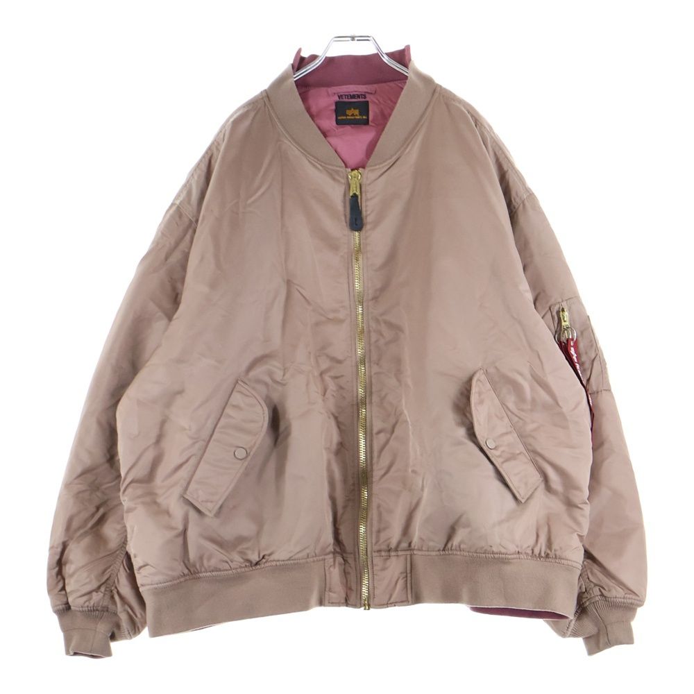 VETEMENTS (ヴェトモン) 18SS ×ALPHAINDUSTRIES アルファ 