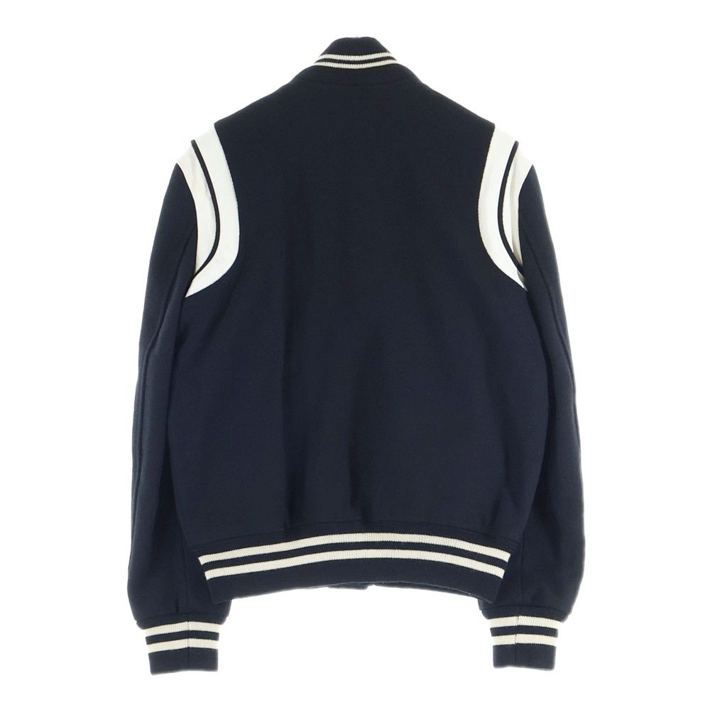 SAINT LAURENT PARIS (サンローランパリ) 23AW Teddy Jacket テディジャケット スタジャン ブラック 354718 YYL80