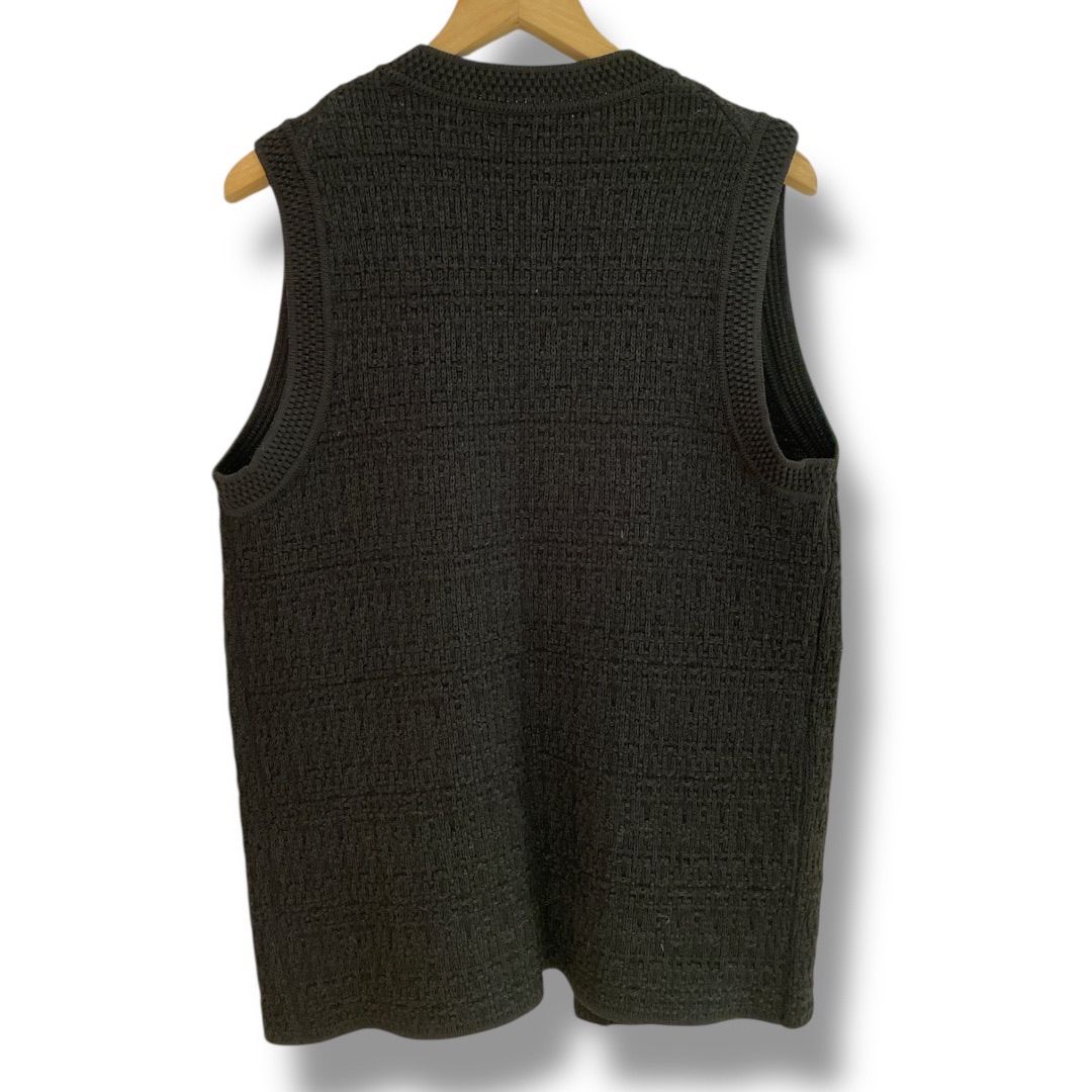 着用3回　DES PRES デプレ　ヘリンボーンバックフロントオープンジレ DES PRES（デ・プレ）の「ヘリンボーンバック フロントオープンジレ