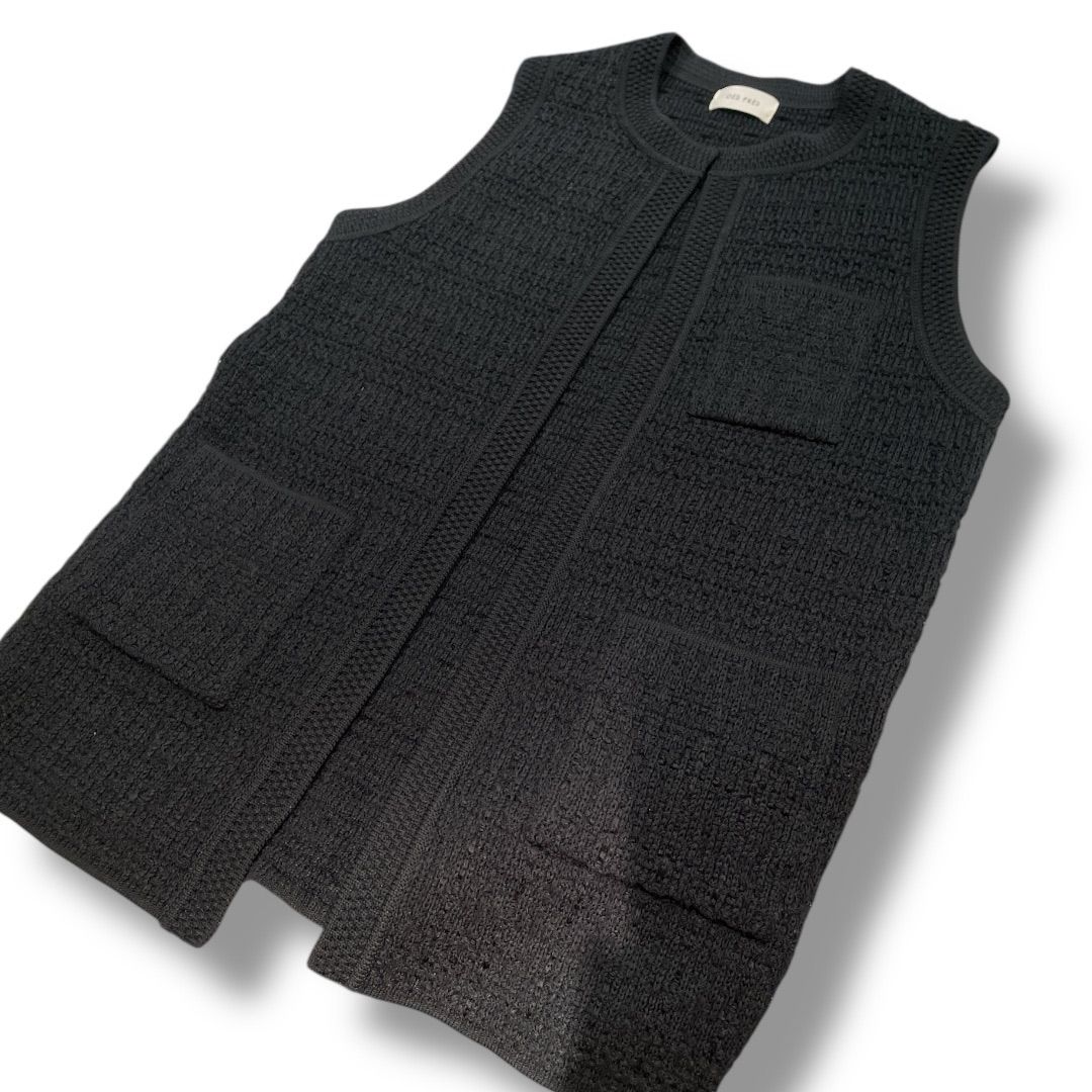 DES PRES デプレ タックパターンフロントオープンジレ 2024年製 ジレ