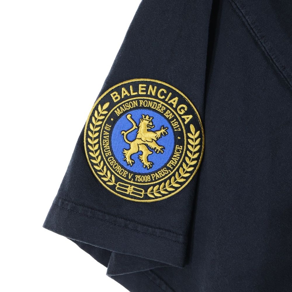 BALENCIAGA (バレンシアガ) 25AW アームワッペンユニフォームマーチ