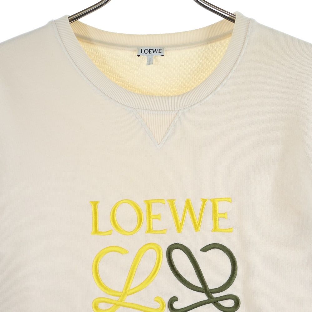 LOEWE (ロエベ) アナグラム エンブロイダリー ロゴ刺繍スウェット