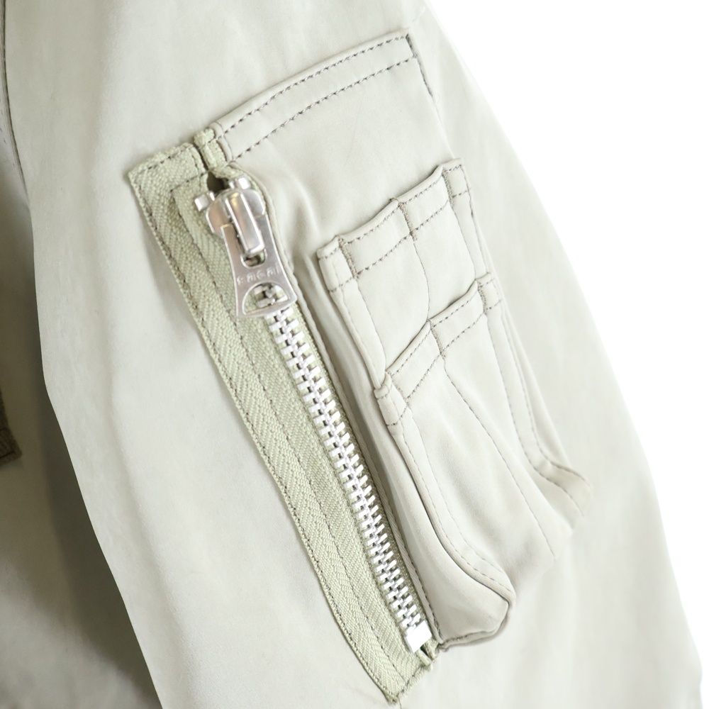 Sacai (サカイ) 23AW Faux Suede Mix Blouson フェイク スエード