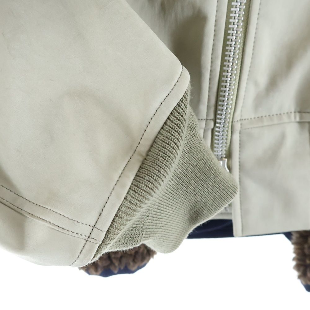 Sacai (サカイ) 23AW Faux Suede Mix Blouson フェイク スエード