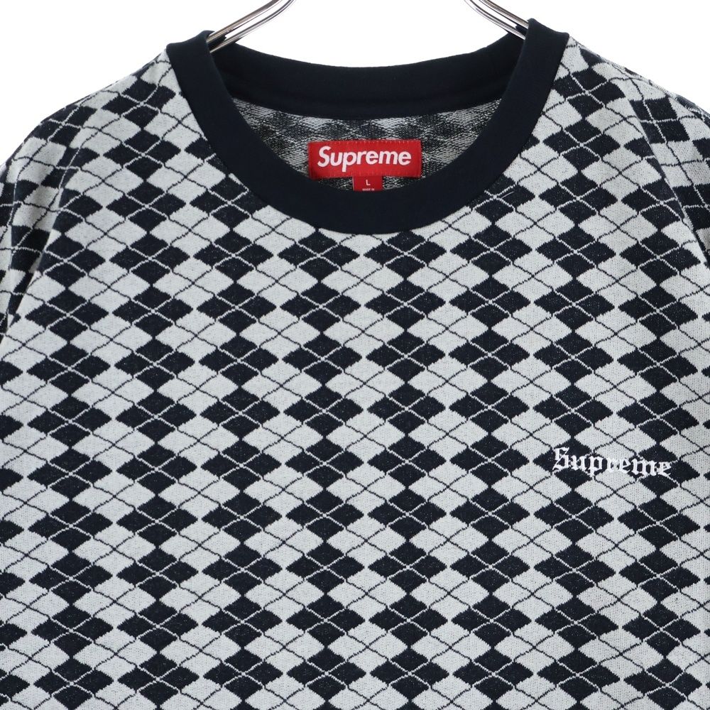SUPREME (シュプリーム) 25SS Diamond Jacquard S/S Top ダイヤモンド