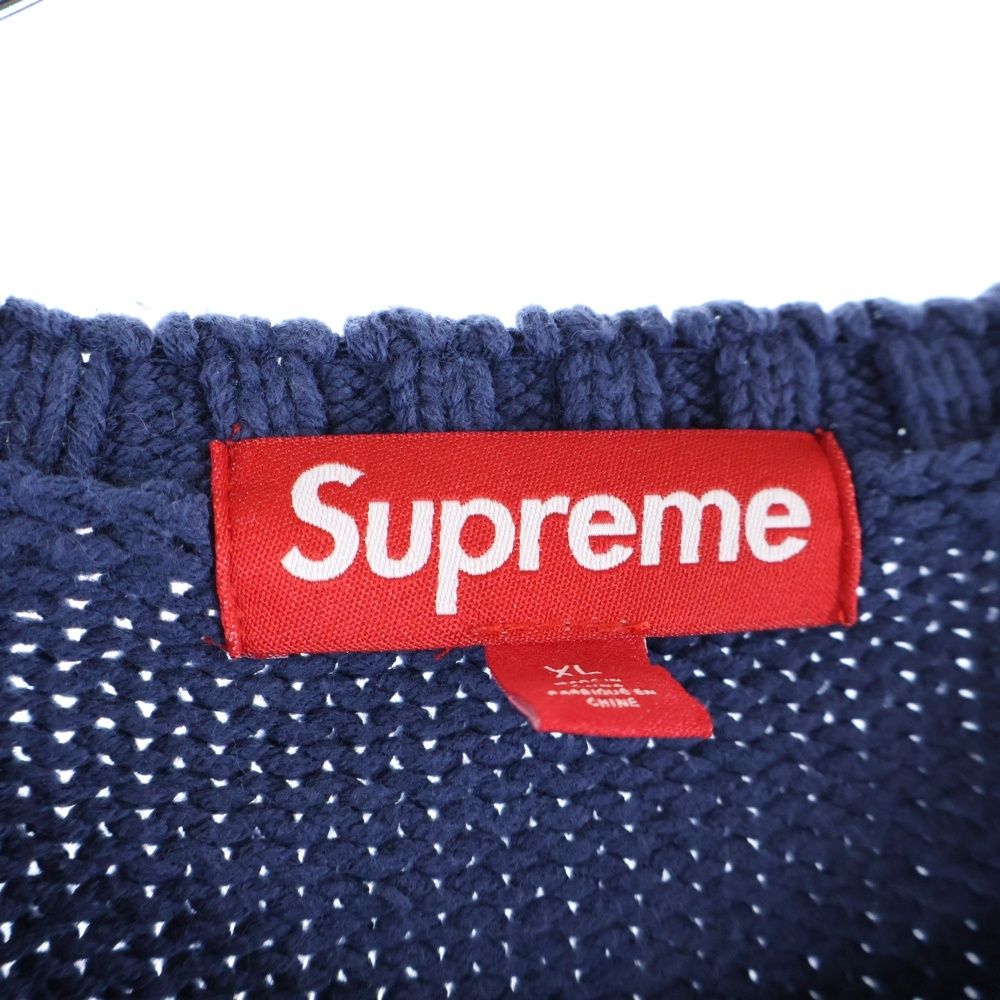 SUPREME (シュプリーム) 25SS Tonal Applique Sweater トーナル