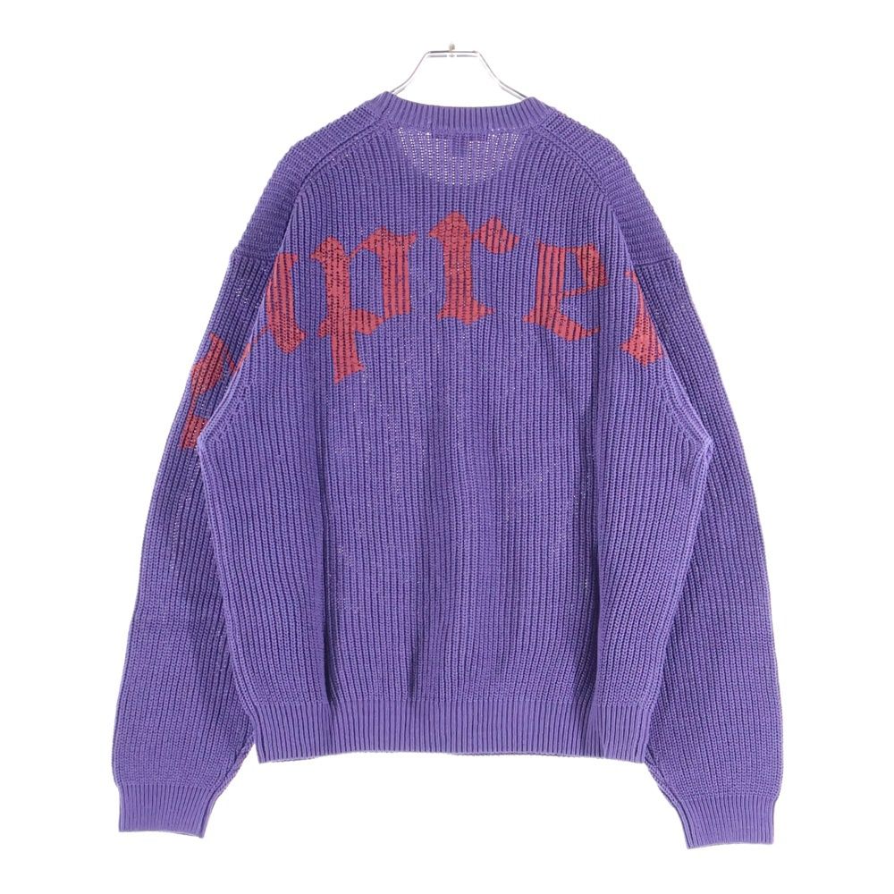 SUPREME (シュプリーム) 25SS Old English Printed Sweater オールド