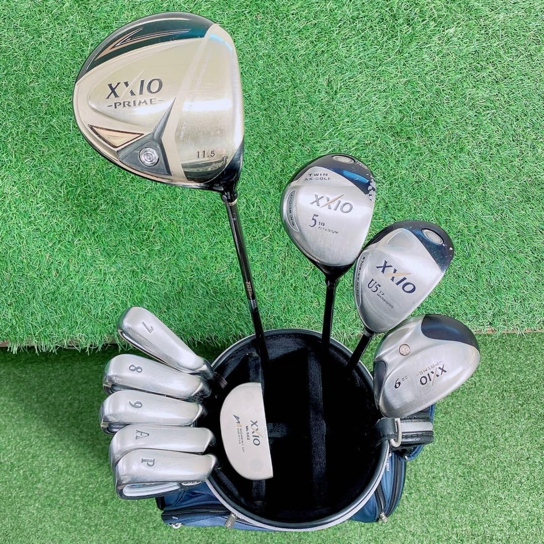 ゼクシオ プライム SP600 SP700 ゴルフセット 12本 右 R ゼクシオ プライム SP700 ゴルフクラブ メンズセット 初心者 N2121