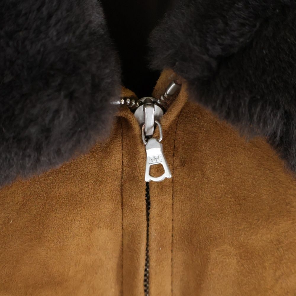 AURALEE (オーラリー) 25AW GOAT SUEDE ZIP BLOUSON ゴートレザー