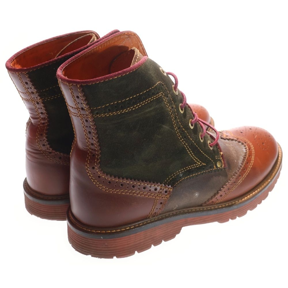 DANNER (ダナー) メダリオンブーツ ウイングチップ レザーハイブーツ