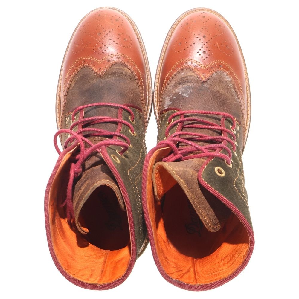 DANNER (ダナー) メダリオンブーツ ウイングチップ レザーハイブーツ