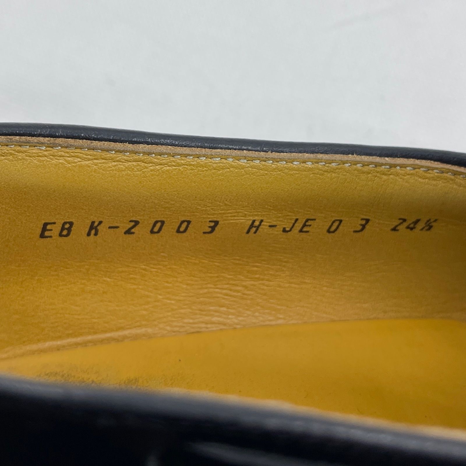 リーガル ウィングタッセルローファー 24.5 ブラック ウィングチップ