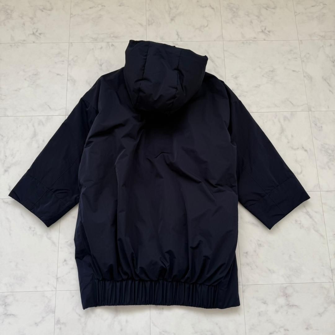 Gymphlex 2WAY ダウンジャケット ロング フードネイビー 14 - メルカリ