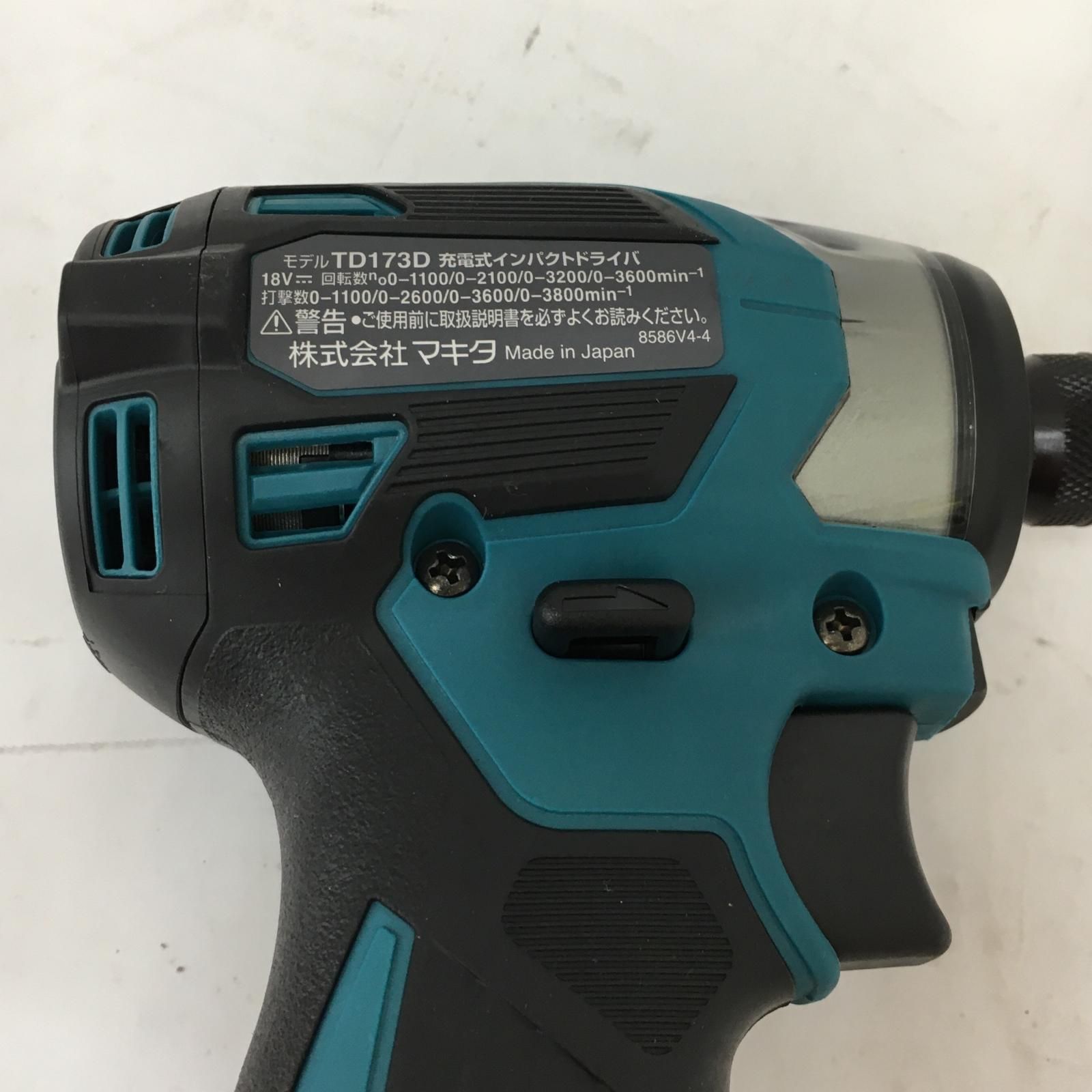 △△MAKITA マキタ 18V 充電式インパクトドライバ 本体のみ ブルー 