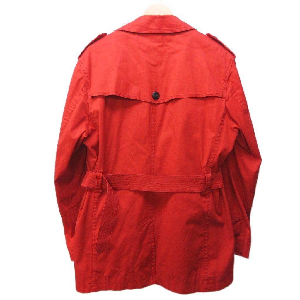 BURBERRY BLACK LABEL ショートトレンチコート ライナー付 赤 バーバリーブラックレーベル BURBERRY BLACK LABEL トレンチコート
