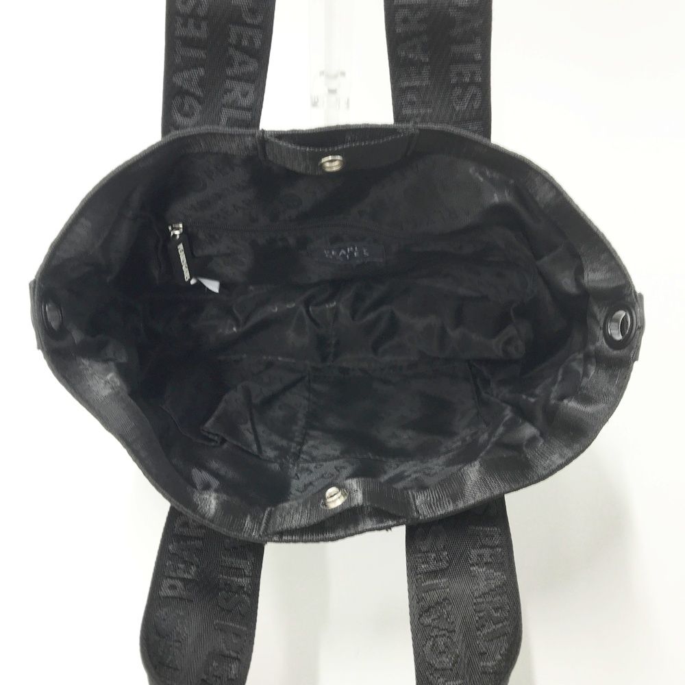 【中古品】SLDO カートバッグ ブラック ゴルフ （パーリーゲイツ） ピンストライプ柄裏毛カートバッグ(ラウンドバッグ)|PEARLY GATES