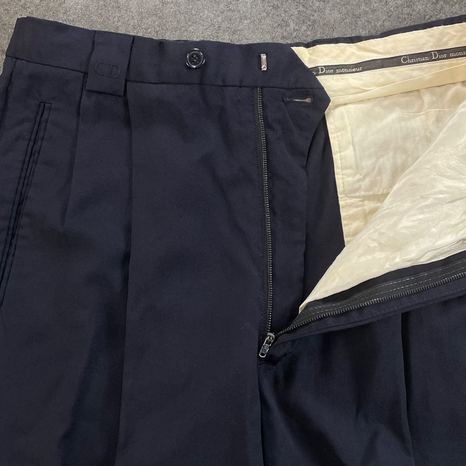 80s 90s Vintage Christian Dior MONSIEUR Slacks Pant クリスチャン