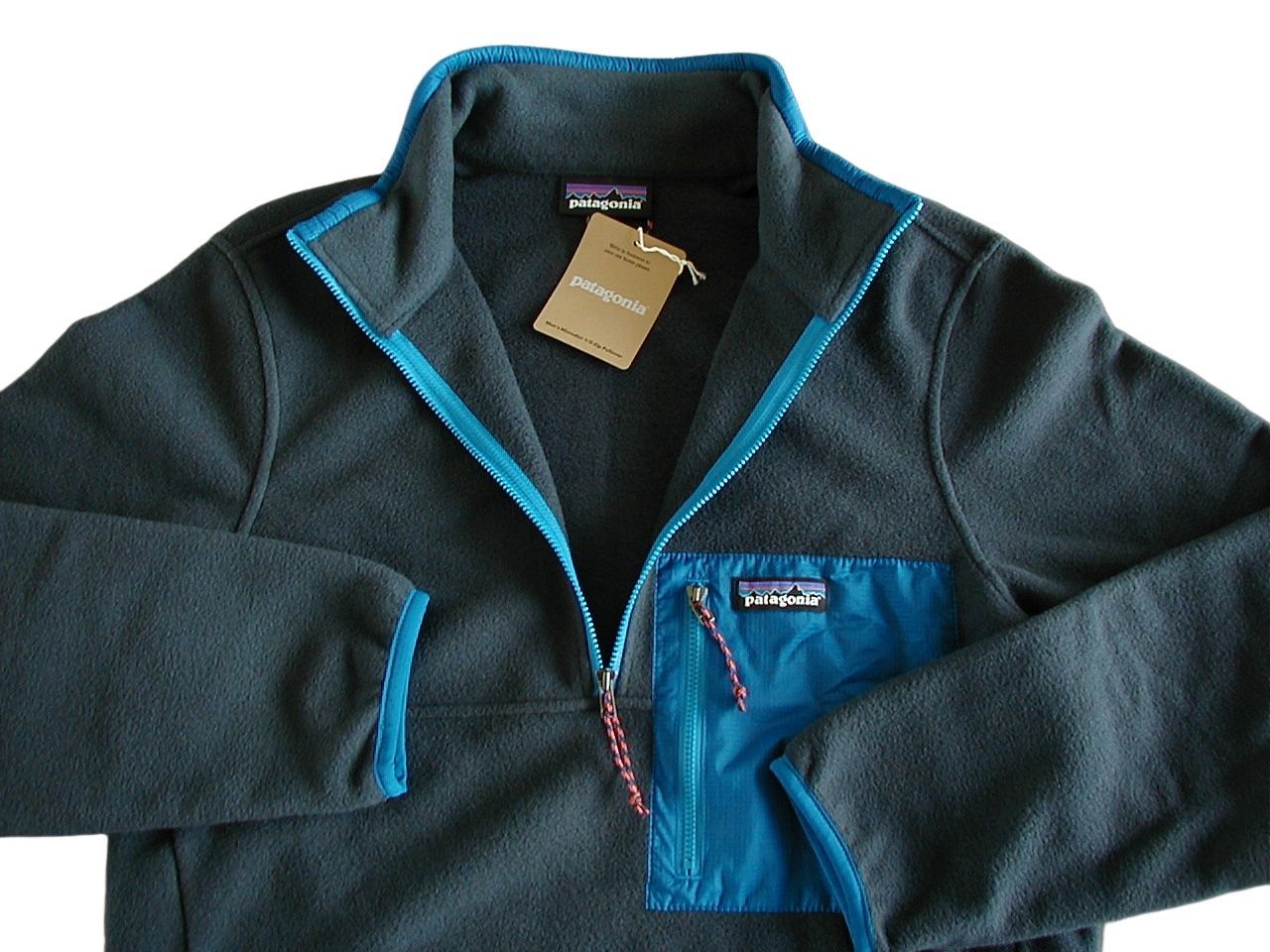 XS パタゴニア M’s マイクロディニ 1 2ジップ プルオーバー patagonia Passage Blue Pitch W Endless PBLE