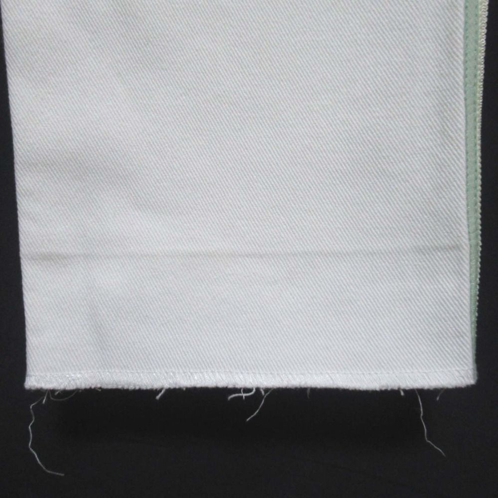 美品 01C CHANEL シャネル ココマークボタン サイドライン デニム  