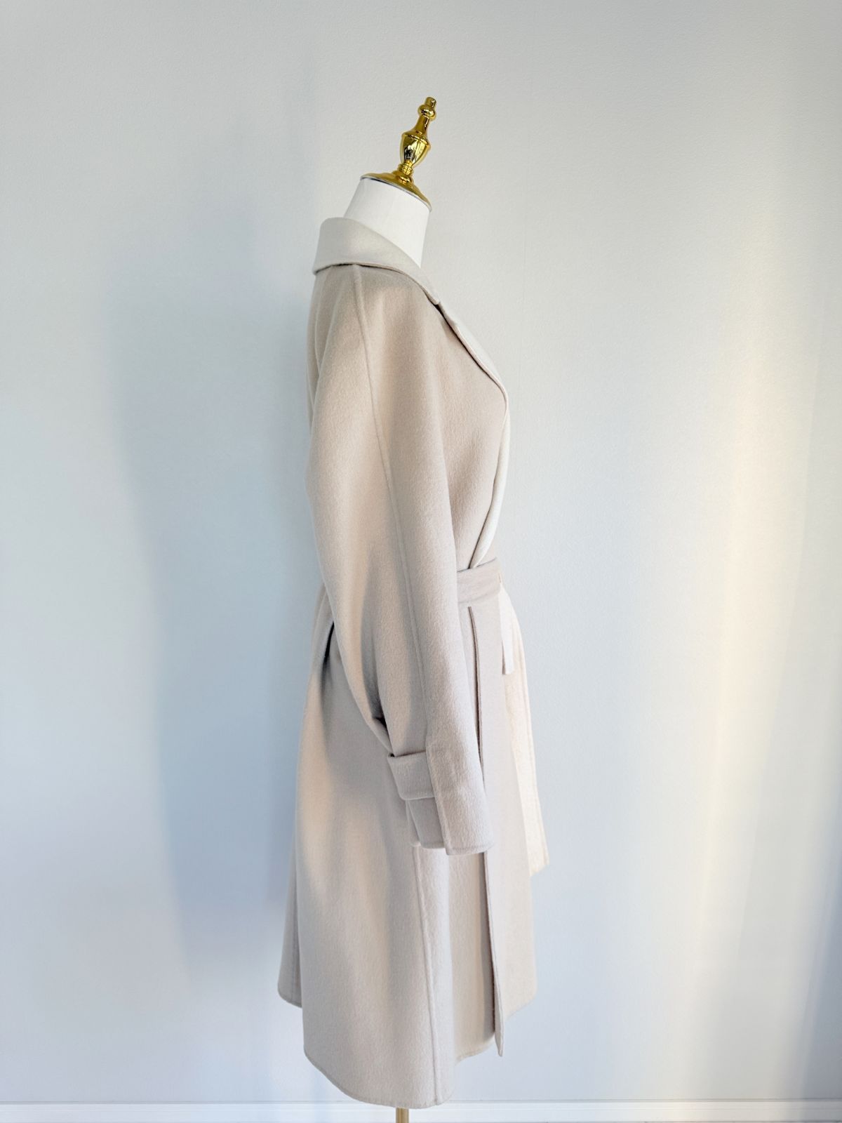 定価約25万☆美品FOXEYフォクシー高級ダブルフェイス上質カシミヤ