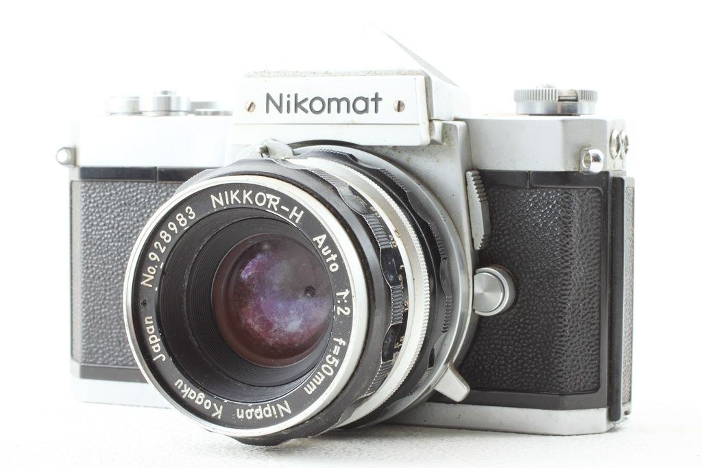 ジャンク Nikon ニコン NIKOMAT FTN NIKKOR-H Auto 50/2 一眼レフ