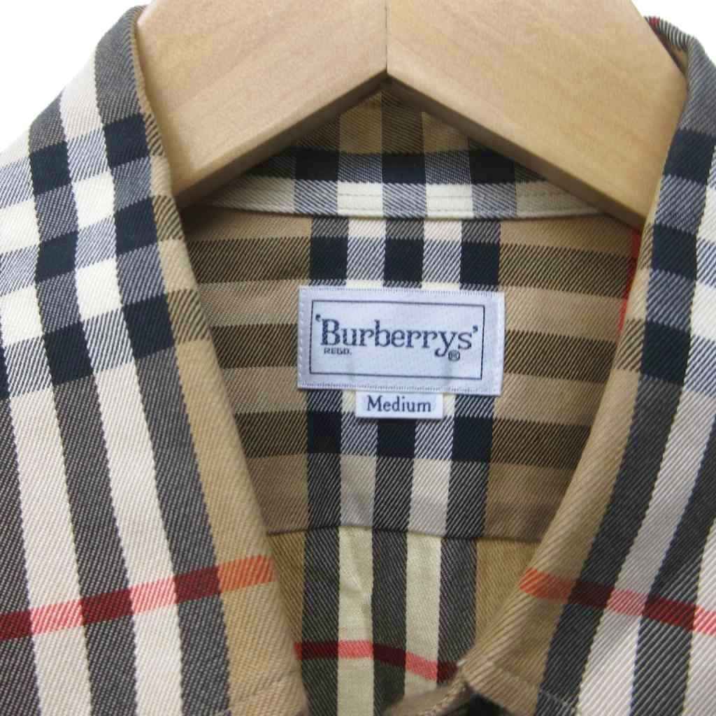 バーバリーズ Burberrys シャドーホース ノバチェック シャツ 長袖