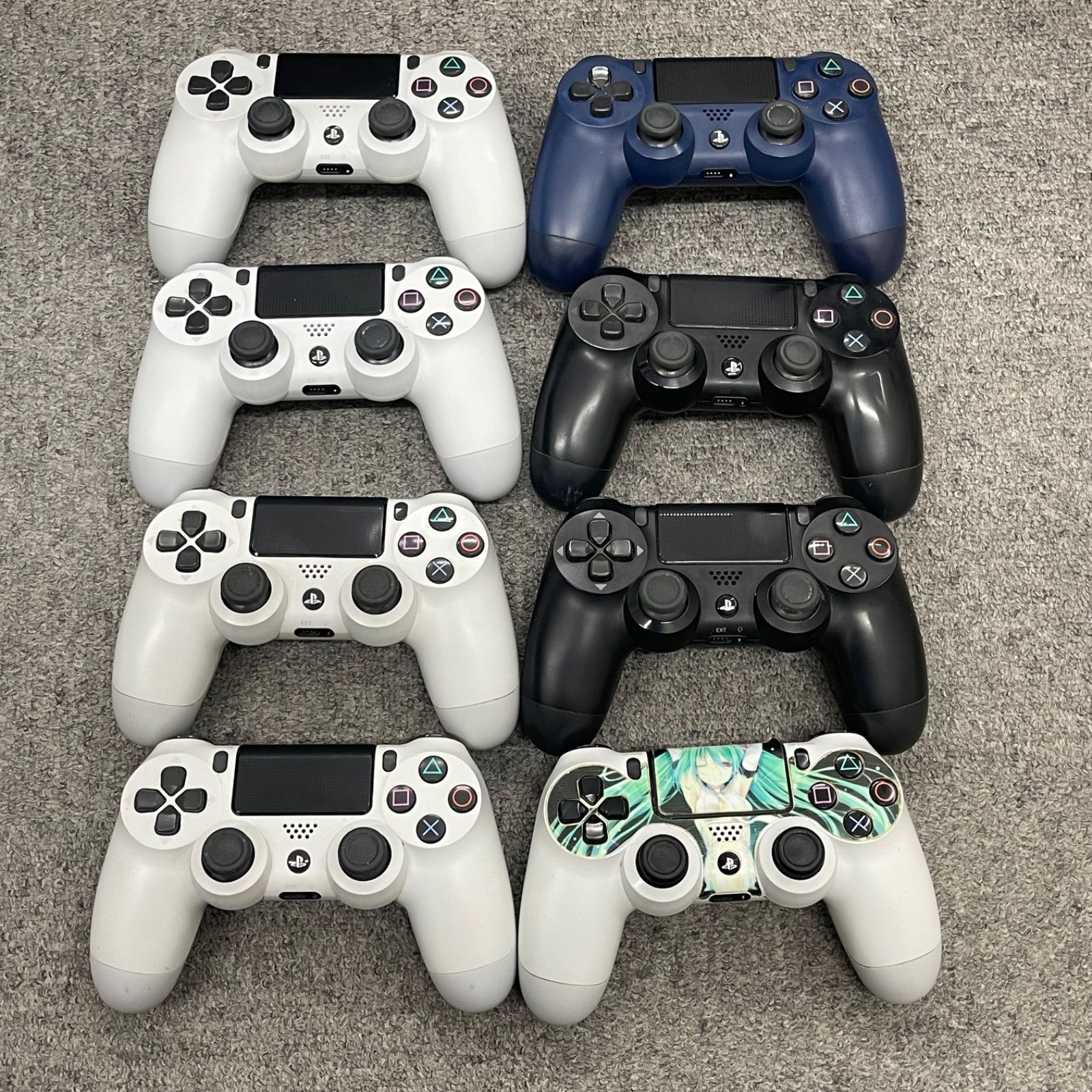 NPA】ジャンク SONY PlayStation4 コントローラー 8台 まとめ NPA】ジャンク SONY PlayStation4 コントローラー 8台 まとめ