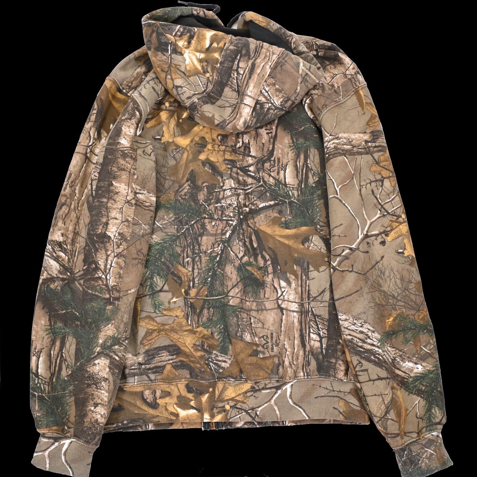 カーハート Carhartt パーカー ジップアップ リアルツリー Sサイズ