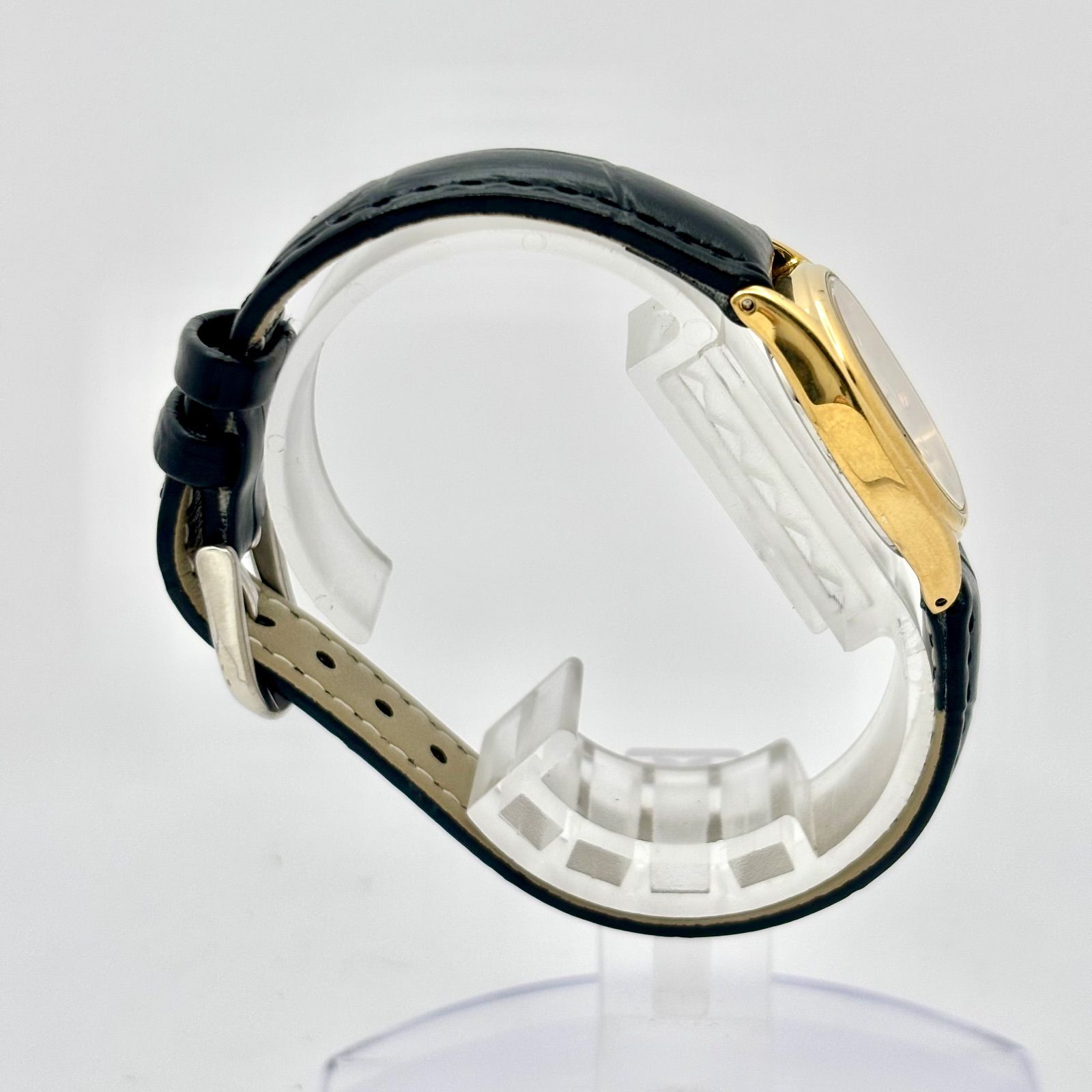 新品電池】SEIKO セイコー レディース 腕時計 ゴールド オーバル 1221