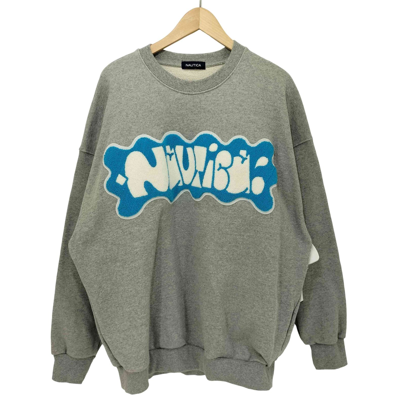 ノーティカ NAUTICA Sweatshirt JOTA 2.8 ロゴパッチ ロングスリーブスウェット メンズ JPN：M 